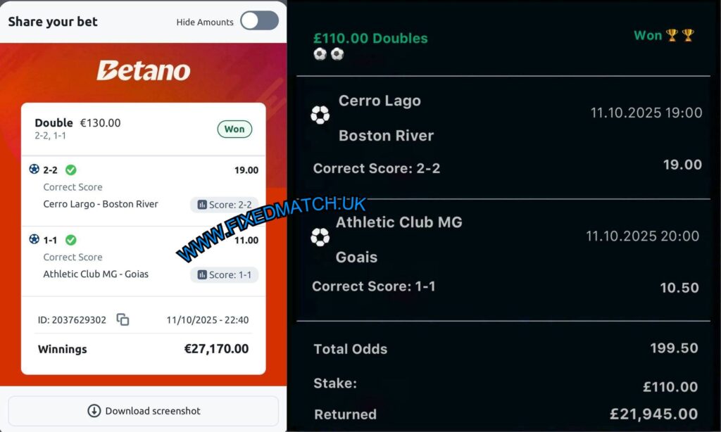 BETANO FIXED MATCHES SURE TIPS
