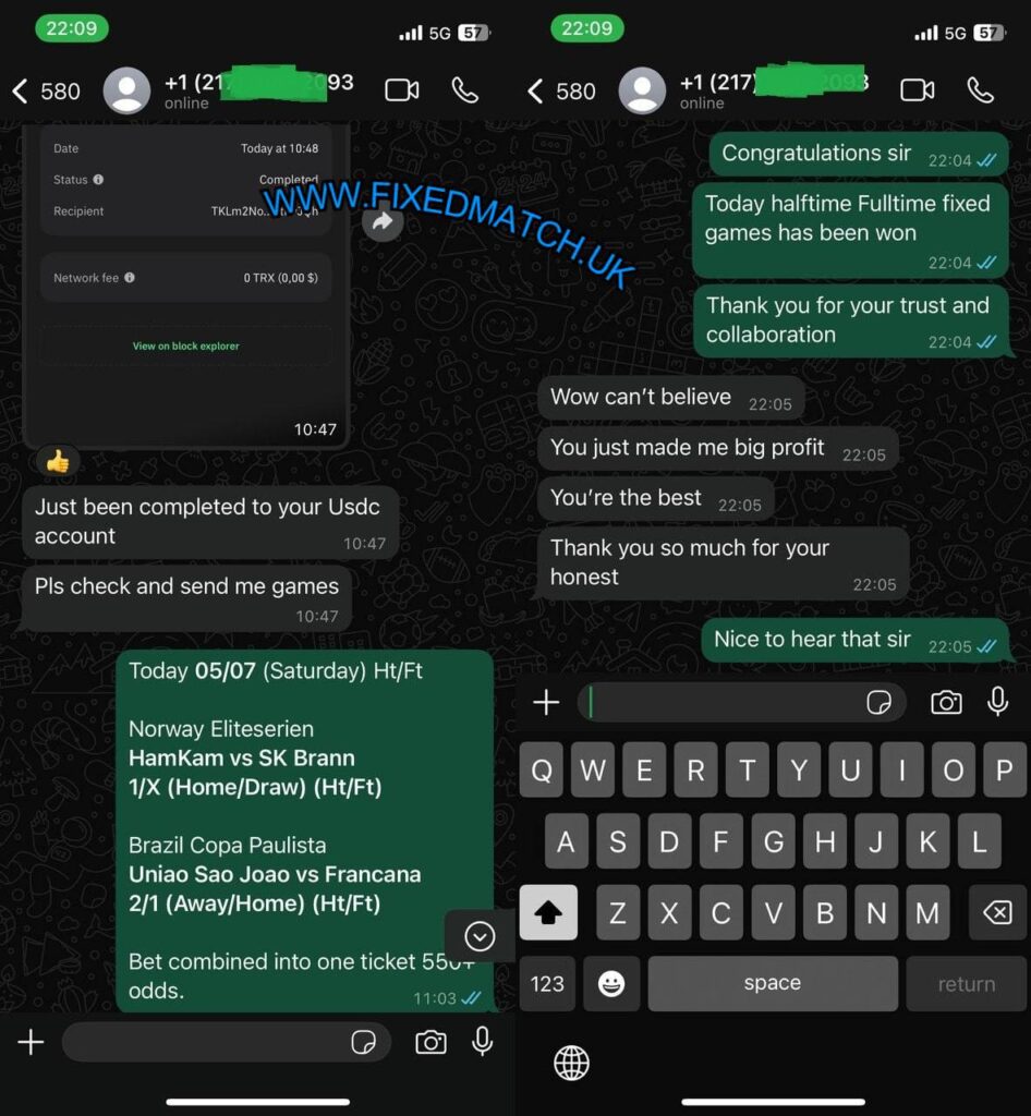 UK TELEGRAM FIXED GAMES TIPS